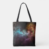 Squiggley Nebula Star Dust Cloud CRQENH Tasche (Rückseite)