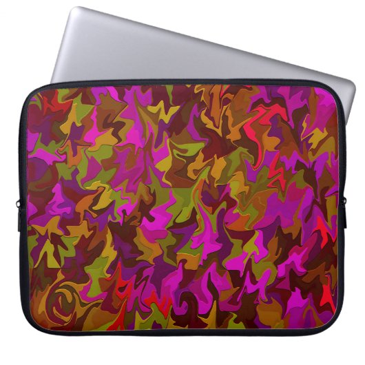 Squigglin'..... Laptopschutzhülle (Vorderseite)