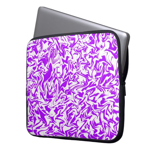 Squigglin'...... Laptopschutzhülle (Vorderseite Links)