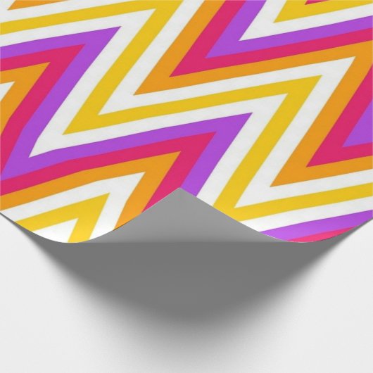 Squiggly Colors Geschenkpapier (Ecke)