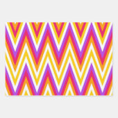 Squiggly Colors Geschenkpapier Set (Vorderseite 2)
