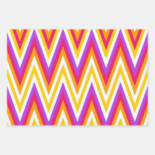Squiggly Colors Geschenkpapier Set