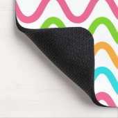 Squiggly Egg Paint Mousepad (Ecke)