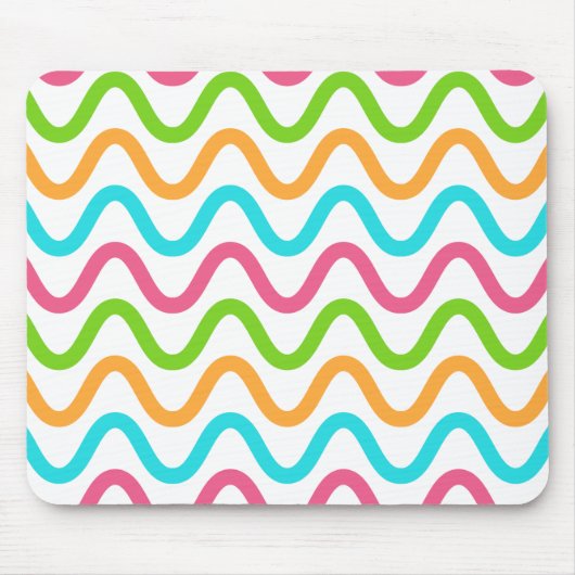 Squiggly Egg Paint Mousepad (Vorne)