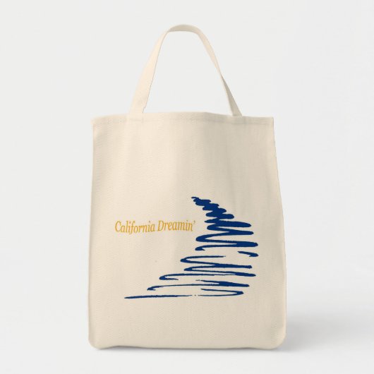 Squiggly Lines_California Dreamin Tasche (Vorne)