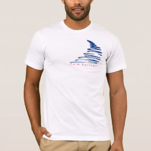 Squiggly Lines_Palm Springs T - Shirt