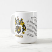 Squires, der Ursprung, die Bedeutung und das Kaffeetasse (Vorderseite Links)