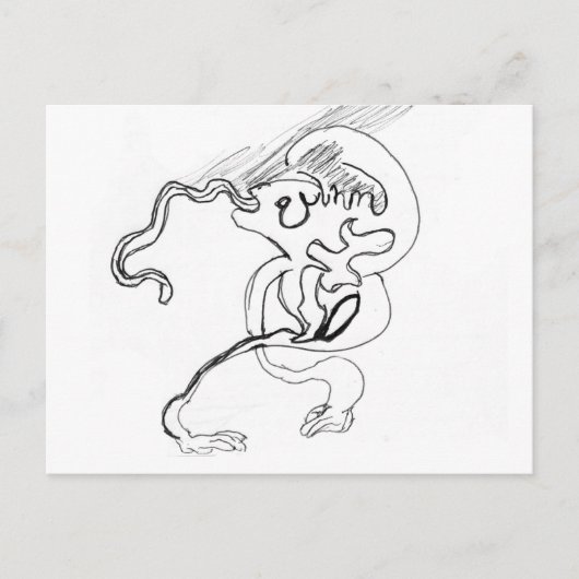 Squirm Postkarte (Vorderseite)