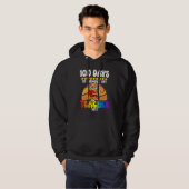 Squirrel 100 Days of Driving My Teacher Nuts Squir Hoodie (Vorne ganz)