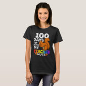 Squirrel 100 Days of Driving My Teacher Nuts Squir T-Shirt (Vorne ganz)