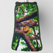 Squirrel Animal - w/ initials or Add Name Golf Headcover (Rotieren 90)