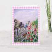 SQUIRREL ART BLANK GREETING CARD DANKESKARTE (Vorderseite)