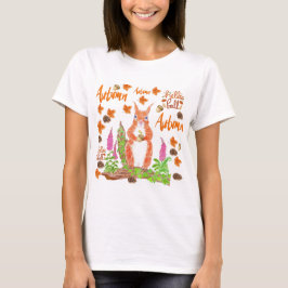 Squirrel Autumn T-Shirt