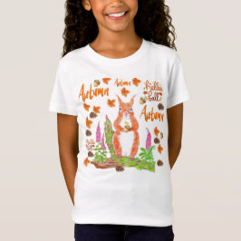 Squirrel Autumn T-Shirt