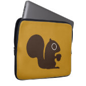 Squirrel - Background Color is Customizable Laptopschutzhülle (Vorne Rechts)