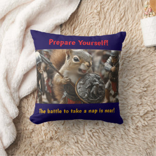 Squirrel Battle Kissen