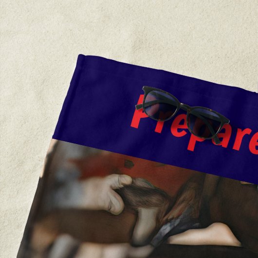 Squirrel Battle Strandtuch (Beispiel)