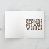 SQUIRREL BEKOMMEN GUT GREETING CARDS DANKESKARTE (Innenseite)