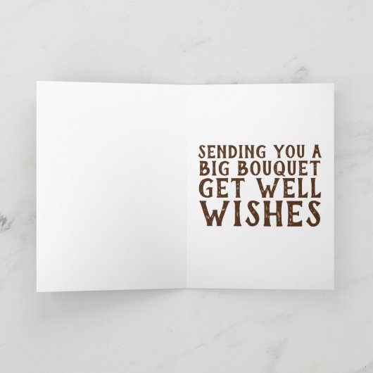 SQUIRREL BEKOMMEN GUT GREETING CARDS DANKESKARTE (Innenseite)