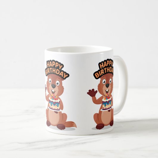 Squirrel birthday kaffeetasse (VorderseiteRechts)