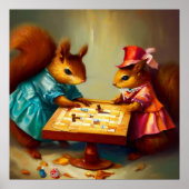 Squirrel Board Game Poster (Vorne)