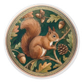 Squirrel Ceramic Pull Knob Keramikknauf (Vorderseite)