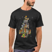 Squirrel Christmas Tree Squirrel Xmas T-Shirt (Vorderseite)