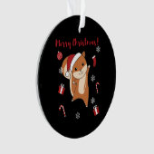 Squirrel Christmas Winteranimals Ornament (Vorderseite)
