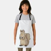 Squirrel Coffee Cup Schürze (Insitu)