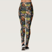 Squirrel Crab Monsters Leggings (Rückseite)