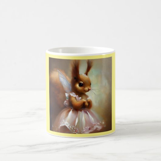 Squirrel Fairy Kaffeetasse (Mittel)