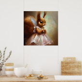 Squirrel Fairy Poster (Küche)