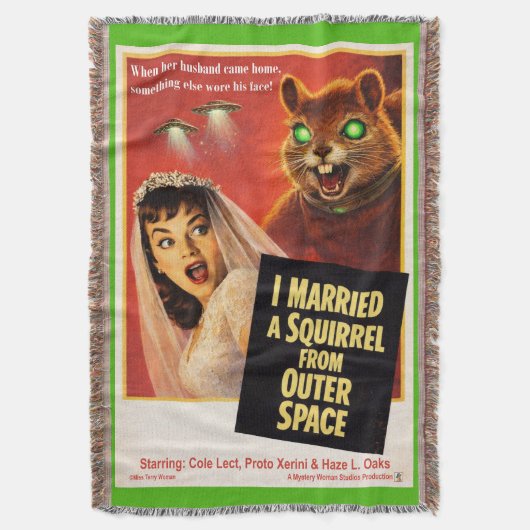 Squirrel from Outer Space Decke (Vorderseite Vertikal)