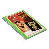 Squirrel from Outer Space Notizblock (Rechte Seite)