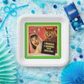 Squirrel from Outer Space Pappteller (Party)