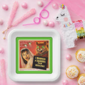 Squirrel from Outer Space Pappteller (Party)