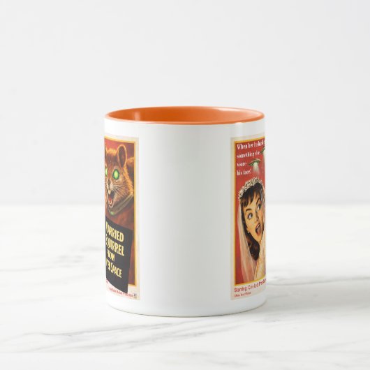 Squirrel from Outer Space Tasse (Zentrum)