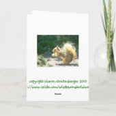 SQUIRREL/HAVING SCHLECHTER SCHWANZ KARTE (Rückseite)