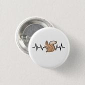 Squirrel Heartbeat Button (Vorne & Hinten)