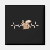 Squirrel Heartbeat Magnet (Vorne)
