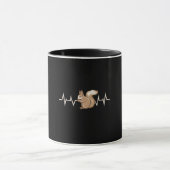 Squirrel Heartbeat Tasse (Zentrum)