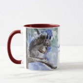 Squirrel hot chocolate mug tasse (Links)