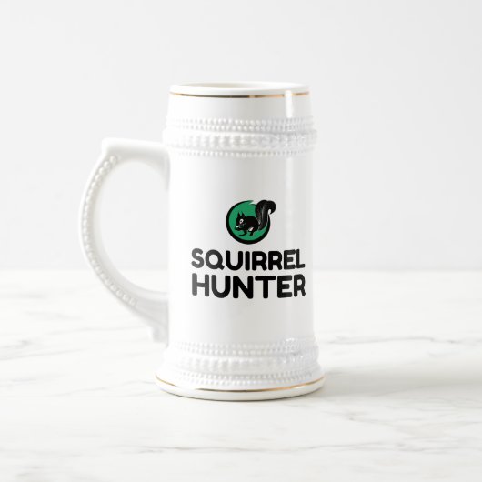 SQUIRREL HUNTER BIERGLAS (Links)