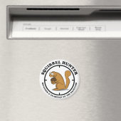 Squirrel Hunter Magnet (In Situ (Geschirrspüler))