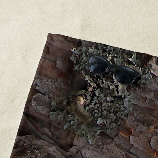 Squirrel in a Pine Tree Beach Towel Strandtuch (Beispiel)