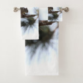 Squirrel in a Pine Tree Towel Set (Insitu)