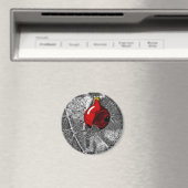 Squirrel in Christmas Tree Magnet (In Situ (Geschirrspüler))