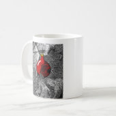 Squirrel in Christmas Tree Mug Kaffeetasse (Vorderseite Links)