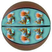 Squirrel in modern style basketball (Vorderseite)