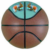 Squirrel in modern style basketball (Rechts)